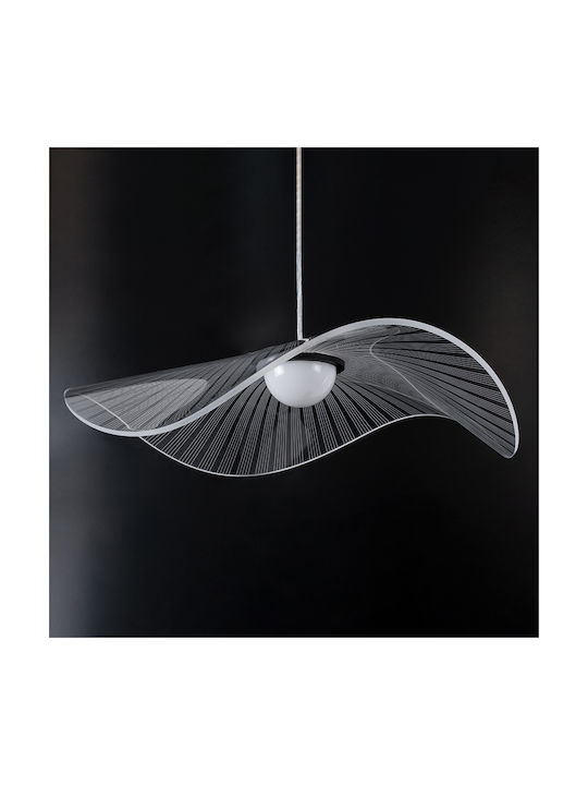 GloboStar Acrylica Pendant Light Black 66x66cm