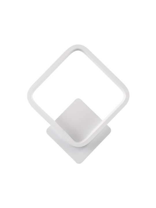 GloboStar Lena Modern Lamp Wall with Integrated LED and Adjustable White Light 25x29.5cm