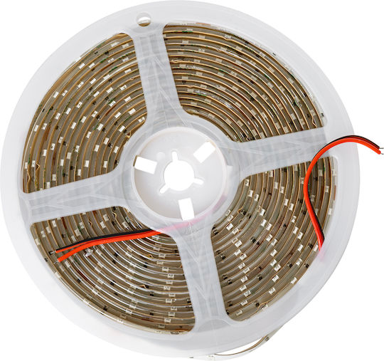 GloboStar Waterproof LED Strip 24V Red Light 1m Type SMD2835
