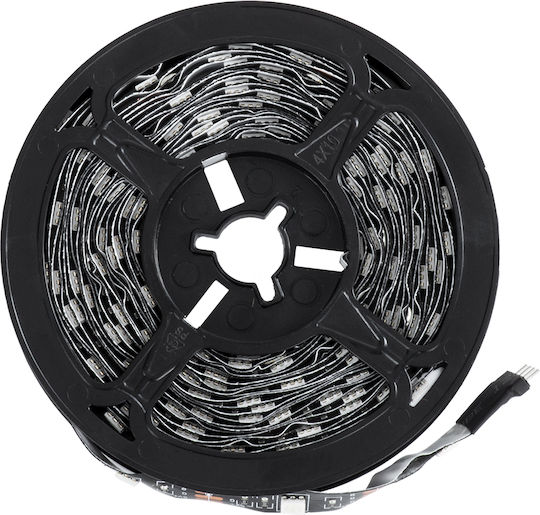 GloboStar Ταινία LED USB 5V RGB Φως 1m Τύπου SMD5050 με Τροφοδοτικό & Τηλεχειριστήριο