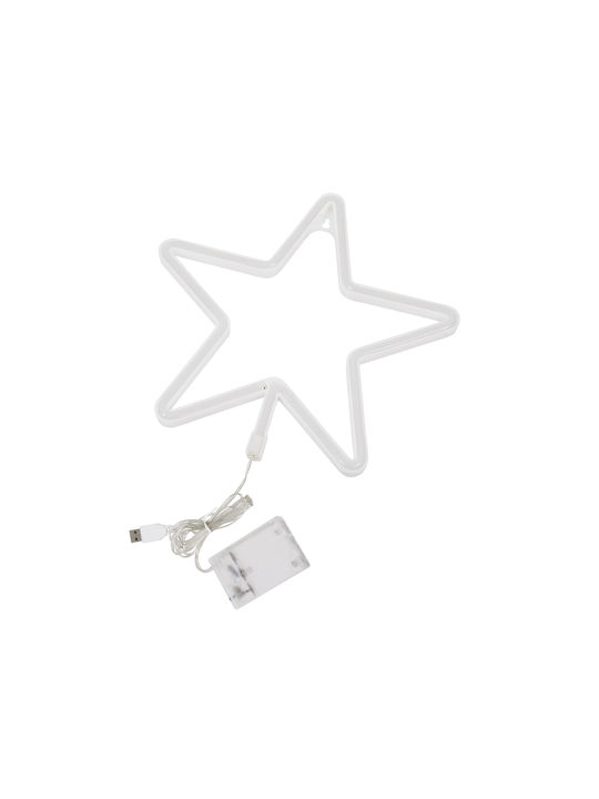 GloboStar Star Dekorative Lampe Hellblau