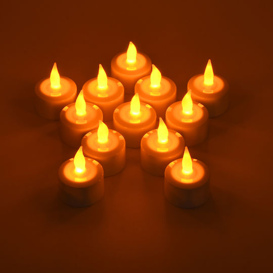 GloboStar Dekorative Lampe Wachs-Politur Weiß