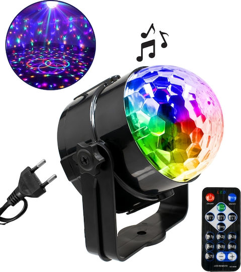 GloboStar Διακοσμητικό Φωτιστικό LED RGB Party Light 11x8.6x13εκ.