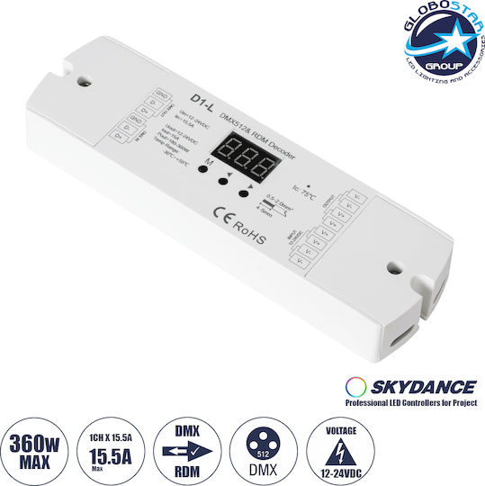 GloboStar Skydance Drahtlos Dimmer Wi-Fi mit Fernbedienung 71446