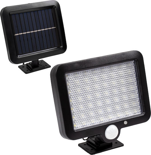 GloboStar Waterproof Solar LED Flood Light 20W Cold White 6000K with Motion Sensor and Photocell IP65