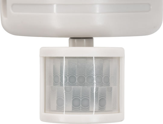 GloboStar Waterproof Solar LED Flood Light 10W Cold White 6000K with Motion Sensor and Photocell IP54