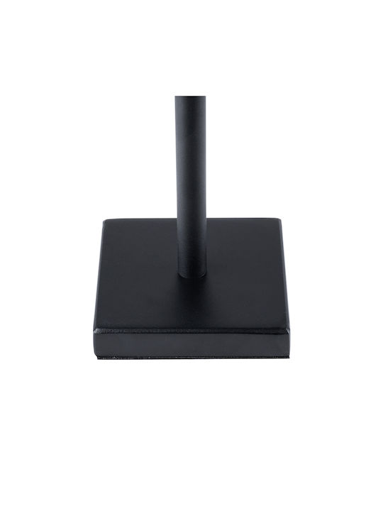 GloboStar Nega Metal Table Lamp LED with Black Shade and Base
