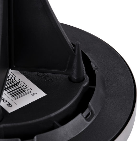 GloboStar Σετ 4 Καρφωτά Ηλιακά Φωτιστικά 0.8W 80lm Ψυχρό Λευκό 6000K με Φωτοκύτταρο IP65