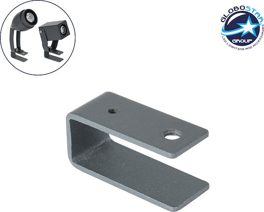 GloboStar Spotlight Base for Spotlights made of Aluminum Silver 90476