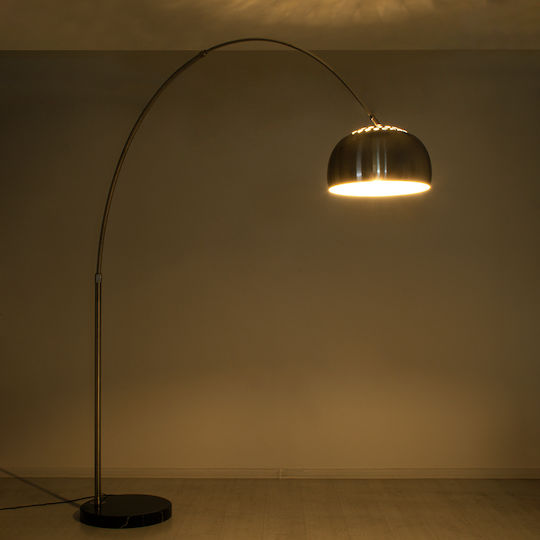 GloboStar Prague Lampa de podea Î220xL210cm. cu Soclu pentru Bec E27 Auriu