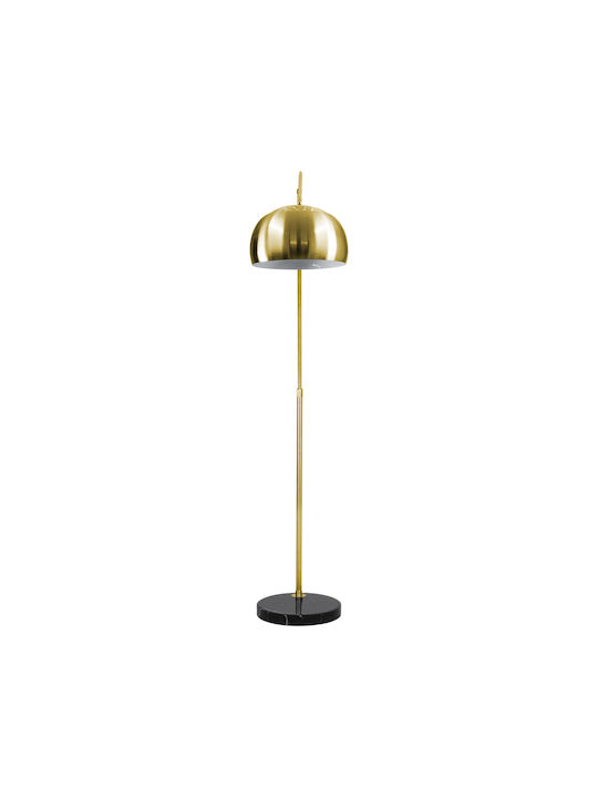 GloboStar Prague Stehleuchte H220xB210cm. mit Fassung für Lampe E27 Gold