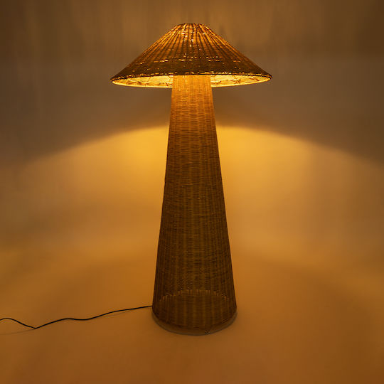 GloboStar Peru Floor Lamp H135xW73cm. with Socket for Bulb E27 Beige