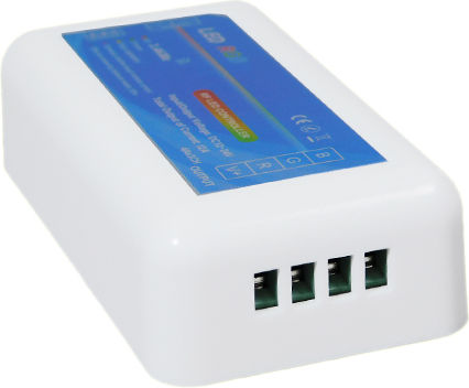 GloboStar Wandmontierter Dimmerschalter mit Rahmen LED-Streifen Berühren Sie Set 2.4G Controller RGB 12-24 Volt 432/864 Watt für Drei Gruppen