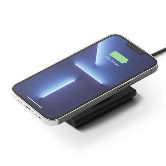 Native Union Ασύρματος Φορτιστής (Qi Pad) 15W Μαύρος (Drop Magnetic)