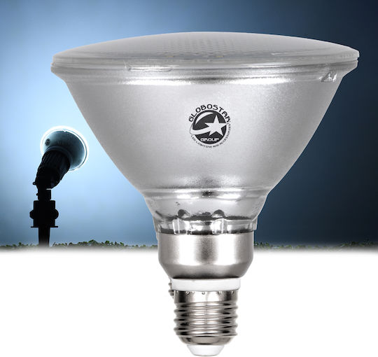 GloboStar LED Bulb 18W 130mm for Socket E27 and Shape PAR38 Cool White 2000lm