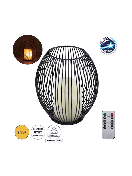 GloboStar Cadle Decorative Lamp Wax Polish White