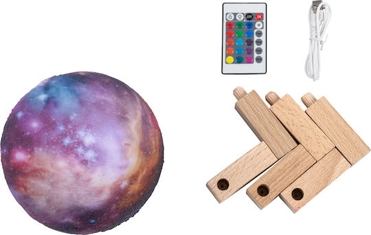 GloboStar Callisto Decorative Lamp Moon Light Multicolour