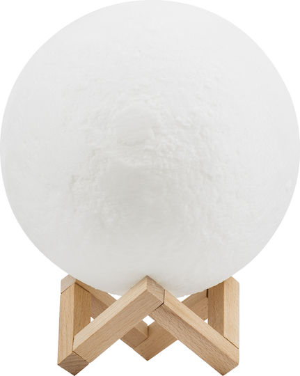GloboStar Dekorative Lampe Mondlicht Weiß