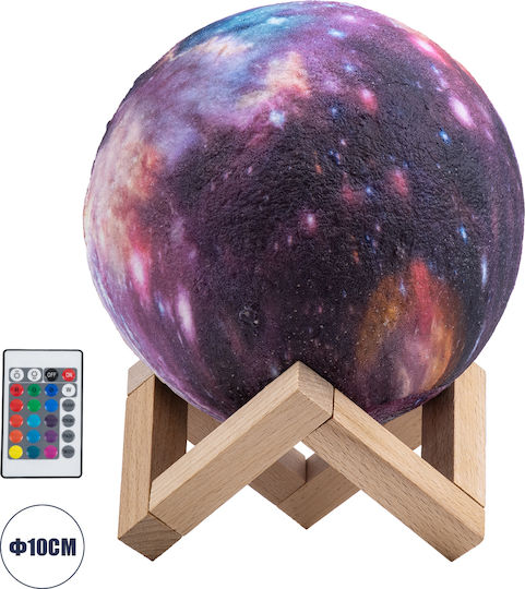 GloboStar Callisto Lustră Decorativă Lumină de Lună Multicolor