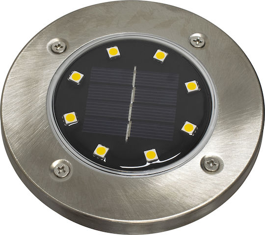 GloboStar Spiked Solar Light 3W 170lm Warm White 3000K with Photocell IP65