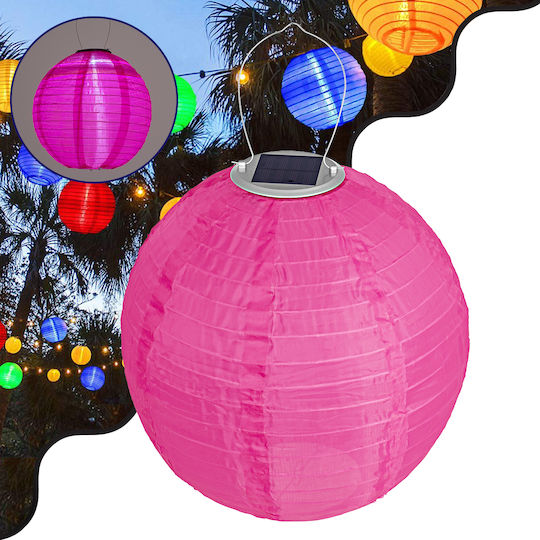 GloboStar Hanging Solar Light Traffic light 1W 100lm Cold White 6000K with Photocell IP65