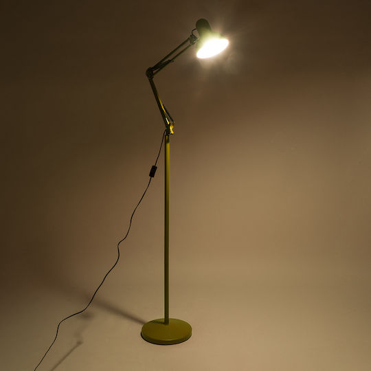 GloboStar Audrey Vintage Stehlampe H190cm. Gelb