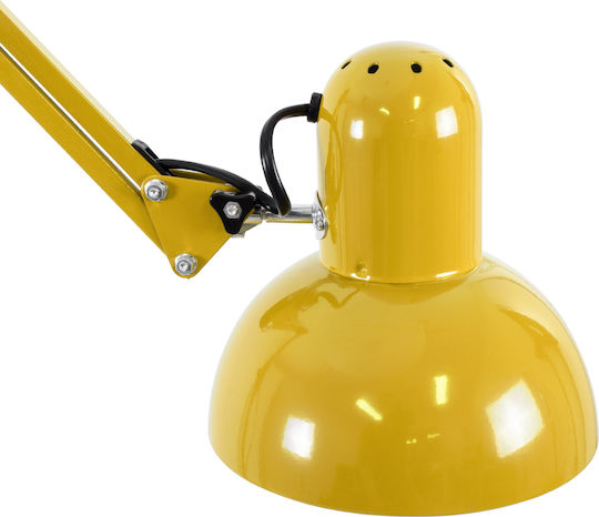 GloboStar Audrey Vintage Lampa de podea Î190xL15cm. cu Soclu pentru Bec E27 Galben
