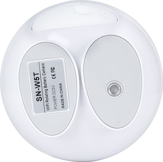 GloboStar 86008 IP Surveillance Camera Wi-Fi Full HD 1080p Battery with Two-Way Communication