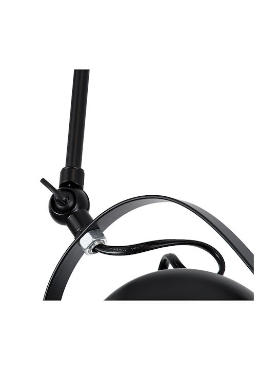 GloboStar Industrial Cannes Spot with 4 Lights and with Socket E27 in Black Color