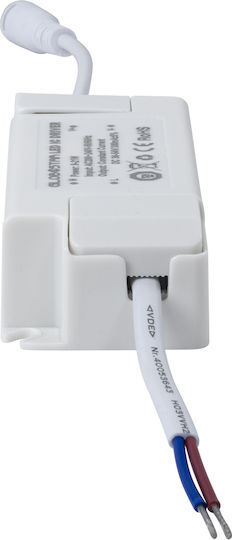 GloboStar Ρυθμιζόμενο Τροφοδοτικό LED IP20 Ισχύος 21W