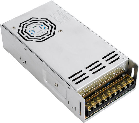 GloboStar LED Захранване IP20 Мощност 400W с Изходно Напрежение 12V