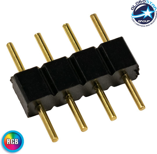 GloboStar Connector for LED Strips RGB 4 Pin 70701