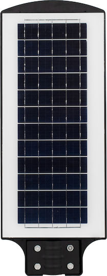 GloboStar Street Solar Light 150W 12000lm Cold White 6000K with Motion Sensor, Photocell and Remote Control IP65