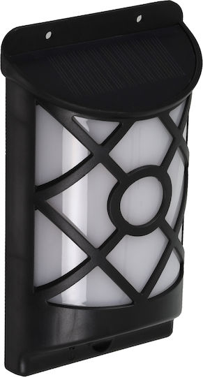GloboStar Wall Mounted Solar Light Traffic light 3W 90lm Warm White with Motion Sensor and Photocell IP65