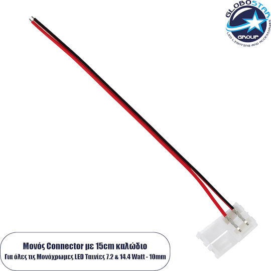 GloboStar Connector for LED Strips 100pcs 70729