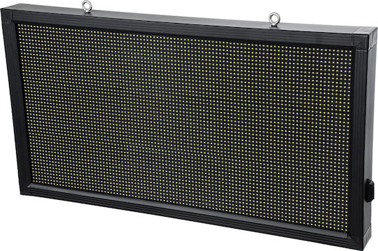 GloboStar Display LED Sign One - Sided Waterproof 104x56cm White