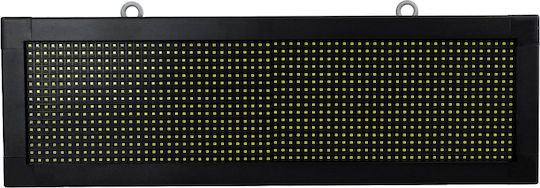 GloboStar Rolling LED Sign Double Sided Waterproof 70.5x22.5cm White
