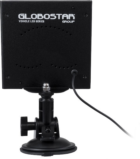 GloboStar Κυλιόμενη Πινακίδα LED Μονής Όψης 32x32cm RGBW