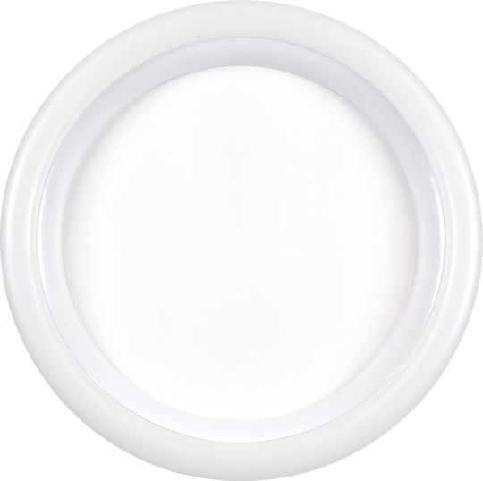 GloboStar Ariana Ceiling Mount Light 48cm White with Integrated LED and Remote Control