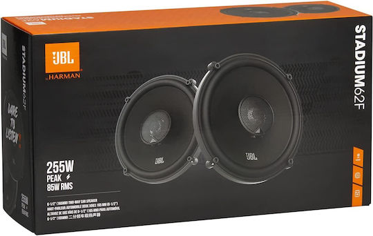 JBL Stadium 62F Σετ Ηχεία Αυτοκινήτου 6.5" με 85W RMS (2 Δρόμων)