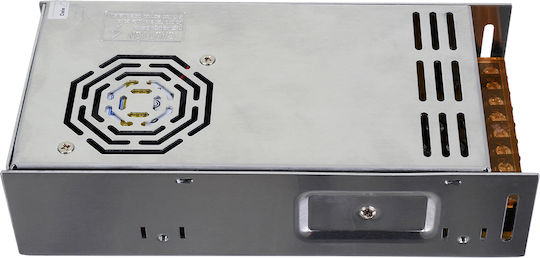 GloboStar Einstellbares Dimmbares LED-Netzteil IP20 Leistung 400W mit Ausgangsspannung 24V