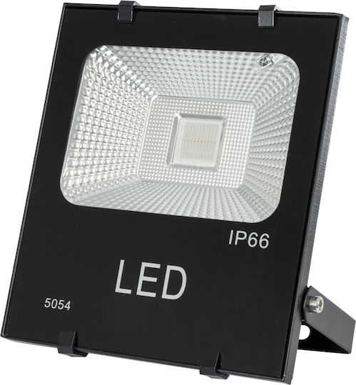 GloboStar Αδιάβροχος LED Προβολέας 30W RGB με Τηλεχειριστήριο IP66