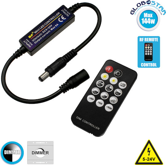 GloboStar Wireless Dimmer RF with Remote Control 73322