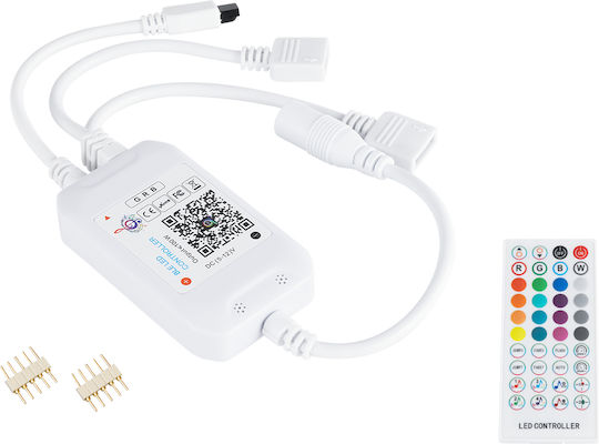 GloboStar Ασύρματο RGB Controller Bluetooth με Τηλεχειριστήριο 73431