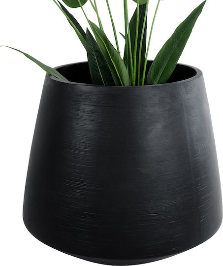 GloboStar Artificial Garden Tijuana Κασπώ Πολυεστερικό Μαύρο 82x82x90εκ.