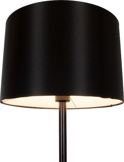GloboStar Ashley Lampa de podea Î145xL40cm. cu Soclu pentru Bec E27 Negru