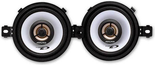 Alpine Σετ Ηχεία Αυτοκινήτου Ομοαξονικά 3.5" με 20W RMS (2 Δρόμων)