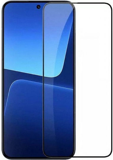 Full Glue Full Face Tempered Glass Μαύρο (Xiaomi 13)