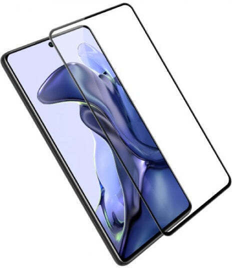 Full Face Tempered Glass Μαύρο (Xiaomi 11T / 11T Pro)