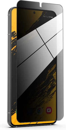Hts Privacy Full Cover Full Glue Tζαμάκι Προστασίας Οθόνης Samsung Galaxy S23 Plus